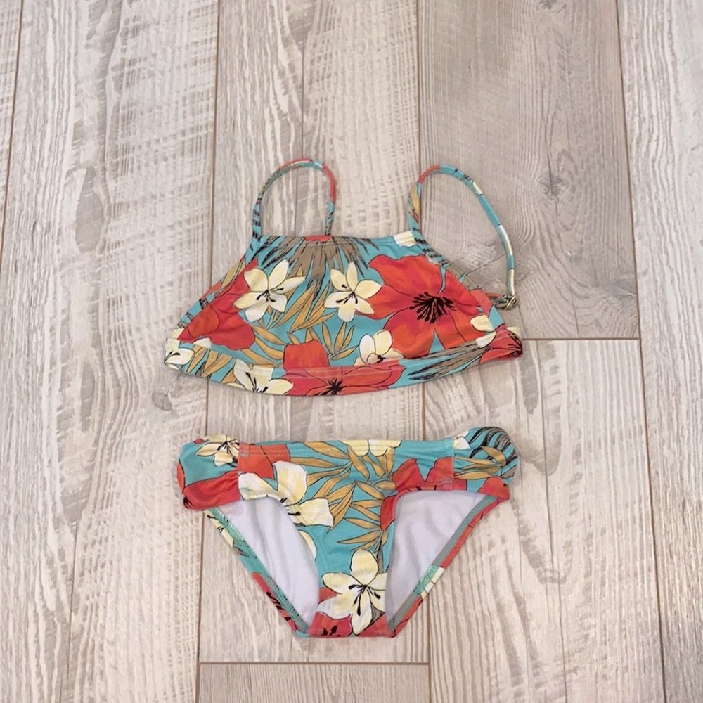 Billabong Girls Aloha Sun Tank set bikini size 4 Brand New with tags